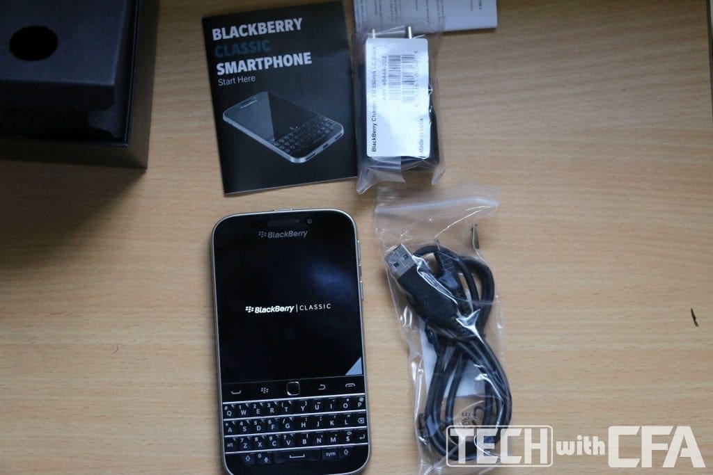 Blackberry Classic Package