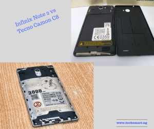 Tecno Camon C8 or Infinix X600 Note 2