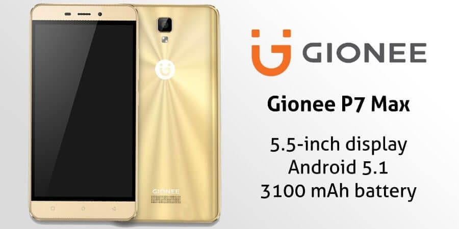 Gionee P7: A Smartphone to Look out for Gionee P7 Max