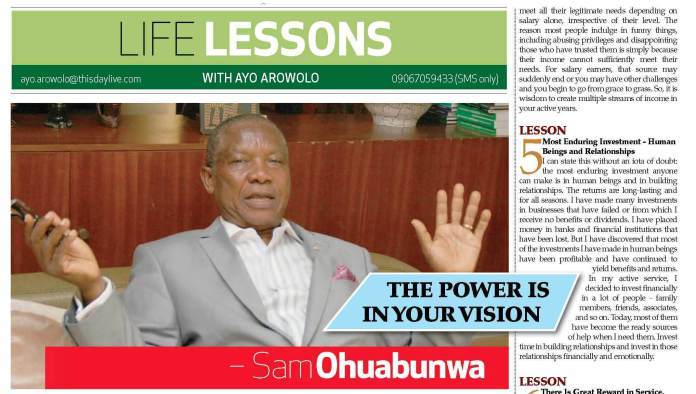 Life Lessons Sam Ohuabunwa1