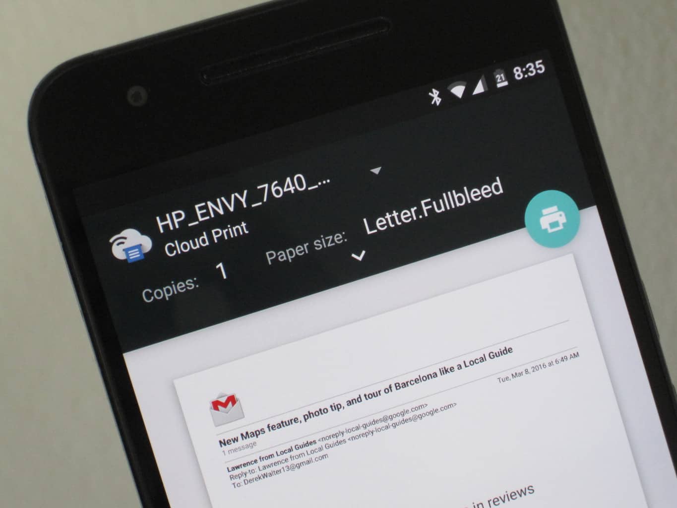 Google Cloud Print: How to Print from Your Android Phone google cloud print