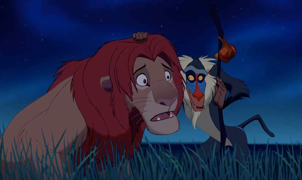 Lion King Simba Rafiki