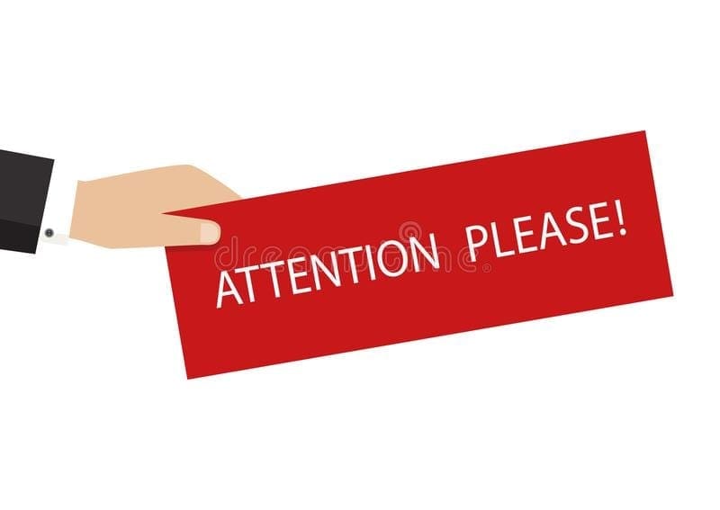 attention