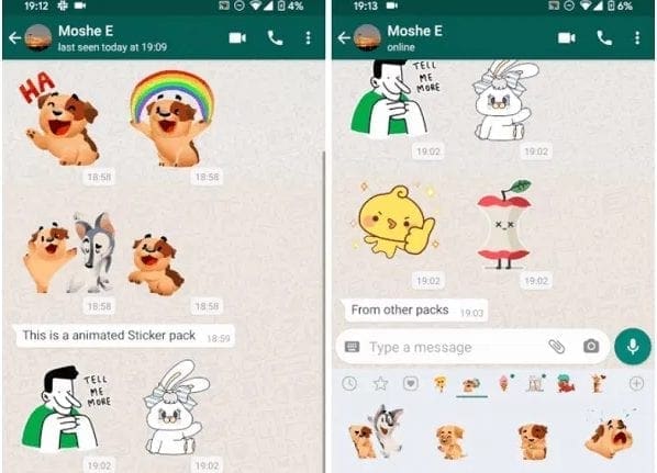 WhatsApp Releases Animated Stickers feature to All Users whatsapp sticker
