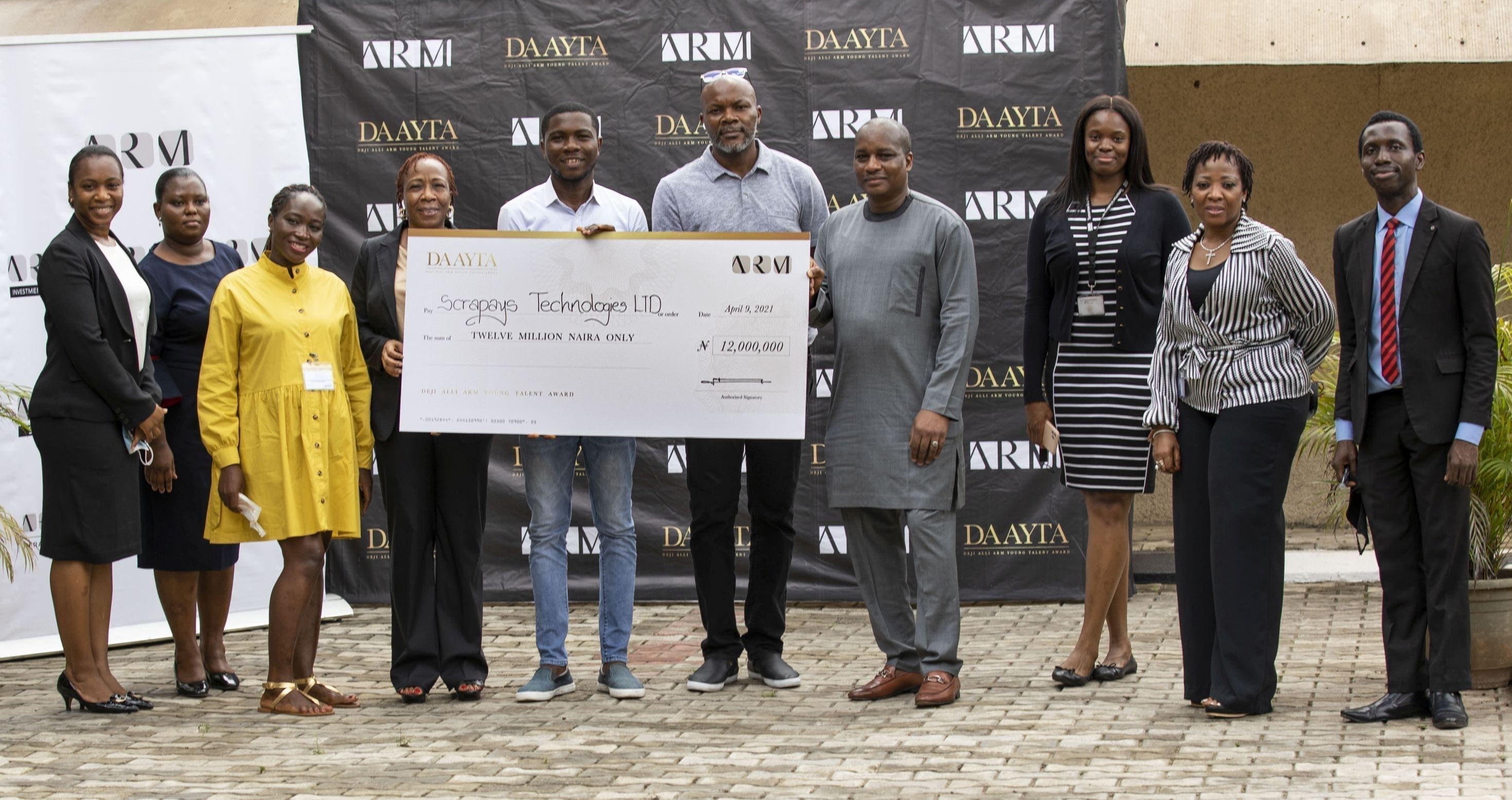 DAAYTA 2021 concludes as ARM announces ₦12m Grant Winner DAAYTA -techbuild