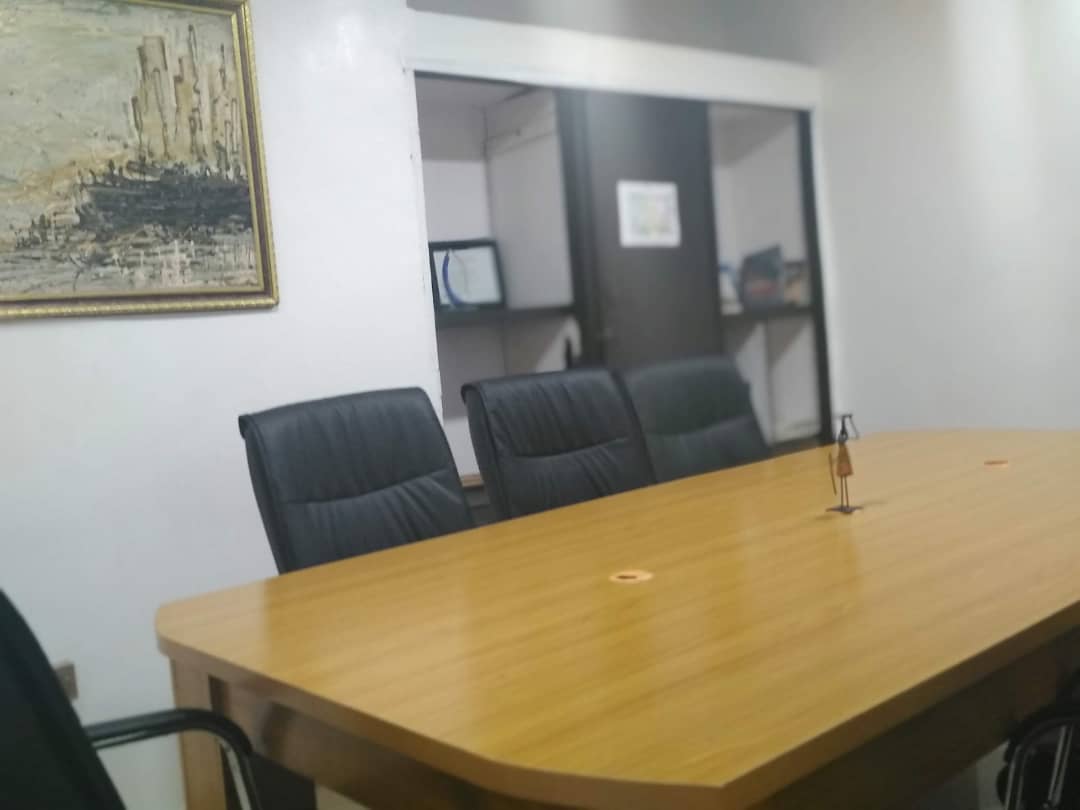 "Only Visionary Entrepreneurs can provide the needed Solution in our Communities" - Edward Esene, Co-founder, Plus Innovation Hub Boardroom @PlusInnovationHub Alausa