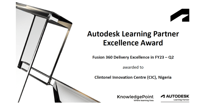 Clintonel Innovation Centre wins Autodesk Learning Partner Excellence Award Clintonel - techbuild