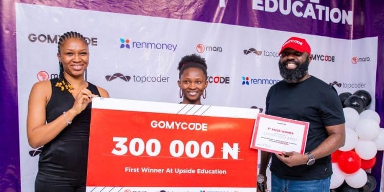 GOMYCODE Nigeria rewards Young Developers at the 'Upside Education' Hackathon GOMYCODE - techbuild