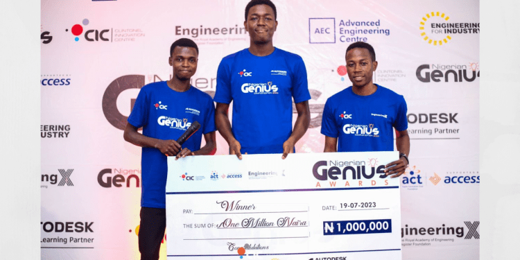 YABATECH emerges Winner of the Nigerian Genius 2023 Engineering Competition Nigerian Genius
