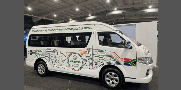 South Africa Unveils eKamva: The Nation's First Electric Minibus Taxi Model eKamva