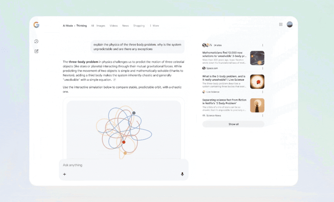 Google Rolls Out Gemini 3, Expanding Its Agentic AI Capabilities Screenshot 2025 11 18 181530
