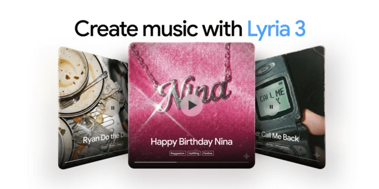 Gemini Launches Lyria 3 to Link AI Music Creation With Trust and Verification Tools Lyria 3