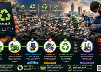 E-waste after you throw your phone away