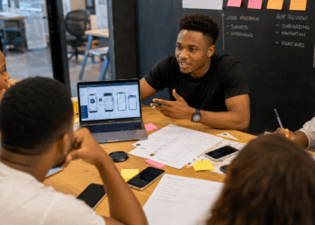 UX Design feedback meeting